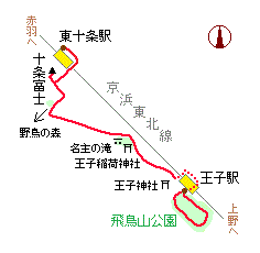 �򒹎R�ߕӂ̗��}