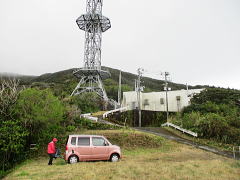 ここが三原山の登山口