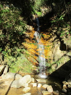 登山口近くの高座ノ滝