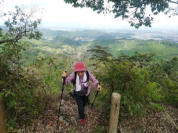 急登を登り終えて･･･
