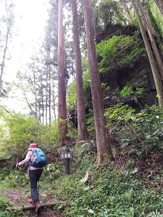 風のみち遊歩道にて