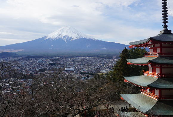 No.499「新倉山・御殿」へ
