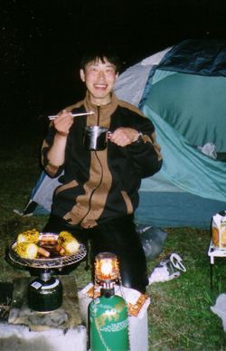 自分、酒入ってます。このときは鏡月200ccくらいのを飲んだ。