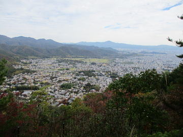 東面を望む