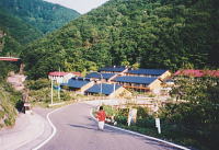 朝の峩々温泉 朝の峩々温泉