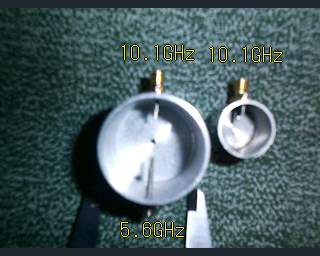 A view of 5GHz and 10GHz sample