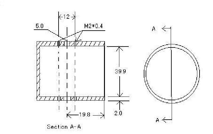Design Drawing of Radiator