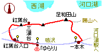 足和田山・略図2