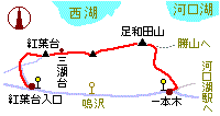 足和田山-略図1