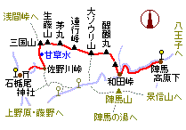 生藤山 略図