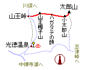 太郎山 略図