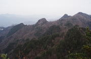 左から P3-天丸山-大山-倉門山