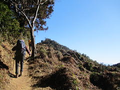 空が抜けてきた
