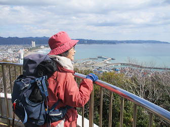 360度の展望を楽しむ